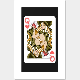 Queen of Hearts Posters and Art